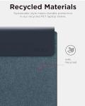 Teal Eco-Friendly Sleeve for 14 Inch MacBooks