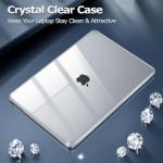 Crystal Clear MacBook Pro 13 Inch Case Set
