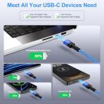 Kigpozi 240W USB-C Charging Cable 2-Pack