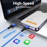 Kigpozi 240W USB-C Charging Cable 2-Pack