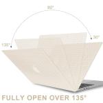 Beige Woven Leather Case for MacBook Pro 14