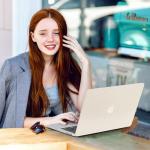 Beige Woven Leather Case for MacBook Pro 14