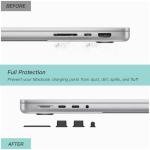 Silicone Dust Plug Set for MacBook Pro 14" 16