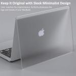 KEROM Matte Clear Case for MacBook Pro 14