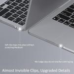 KEROM Matte Clear Case for MacBook Pro 14