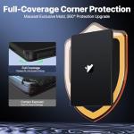 Macaset Black Hard Shell Case for MacBook Pro 14