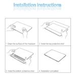 MacBook Pro 14 inch Hard Case Set - Clear