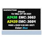 iMac 21" 4.5K Display Screen Assembly 2021