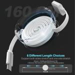 Retractable 140W USB-C to MagSafe 3 Cable