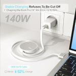 Retractable 140W USB-C to MagSafe 3 Cable