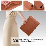 MokaZii 13-14" MacBook Sleeve and Stand - Brown