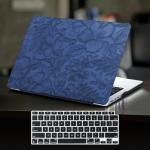 Blue Retro Leather Case for MacBook Pro 14
