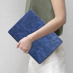 Blue Retro Leather Case for MacBook Pro 14