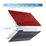 Burgundy Crocodile Case for MacBook Pro 14”