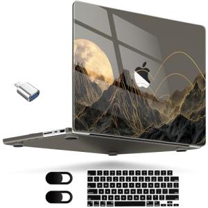 Glowing Lines Hard Shell Case for MacBook Pro 14