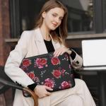MOSISO 13.3 inch Laptop Sleeve Bag - Blooming Rose