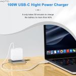 VAGITTO 100W USB C Fast Charger for MacBooks