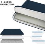 14-Inch Shockproof Laptop Sleeve with Accessory Pocket