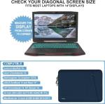 14-Inch Shockproof Laptop Sleeve with Accessory Pocket