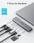 Anker 7-in-2 USB C Hub for MacBook
