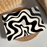 Stylish Black Wave Case for MacBook Pro 13