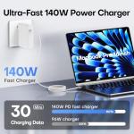 140W Magnetic Charger for MacBook Pro and Air