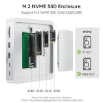 AGEEN 14-Port USB Hub for iMac M1/M3/M4