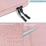 14-Inch Laptop Sleeve Case with Accessories Pocket, Pink