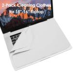 15'' Keyboard Cover and Cloth for MacBook Pro/Air
