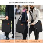 13 Inch Black Laptop Bag for MacBook and iPad