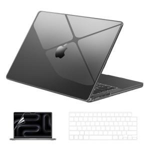 EooCoo Crystal Black Case for MacBook Pro 14