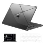 EooCoo Crystal Black Case for MacBook Pro 14