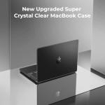EooCoo Crystal Black Case for MacBook Pro 14