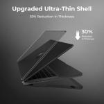 EooCoo Crystal Black Case for MacBook Pro 14