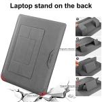 Gray Leather Laptop Sleeve for MacBook 13