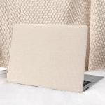 Beige Woven Hard Shell Case for MacBook Pro