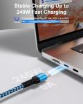 USB-C Charging Cable for MacBook and Devices