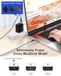 USB-C Charging Cable for MacBook and Devices
