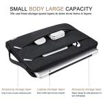 Voova 13.6 Inch MacBook Sleeve - Waterproof Black