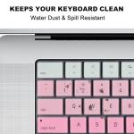 MacBook Keyboard Cover - Ombre Rose Red