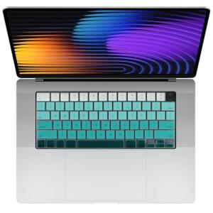 MacBook Keyboard Cover for Pro & Air in Ombre Green