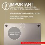 Space Black Hard Shell Case for MacBook Pro 14