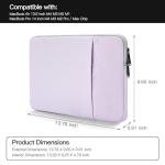 Water-Resistant MacBook Sleeve Case in Purple