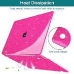 Glitter Pink Hard Case for MacBook Pro 13