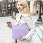 RAINYEAR 15-16 Inch Laptop Sleeve Case in Purple