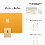 Apple 2021 iMac 24" M1 Chip, 8GB RAM, Yellow