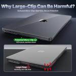 Clear Hard Shell Case for MacBook Pro 14”