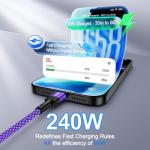 10FT Fast Charging USB-C Cable for MacBooks