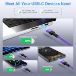 10FT Fast Charging USB-C Cable for MacBooks