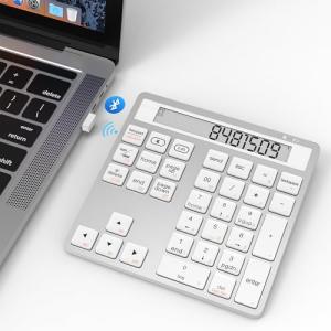 Bluetooth Wireless Number Pad & Calculator for Mac
